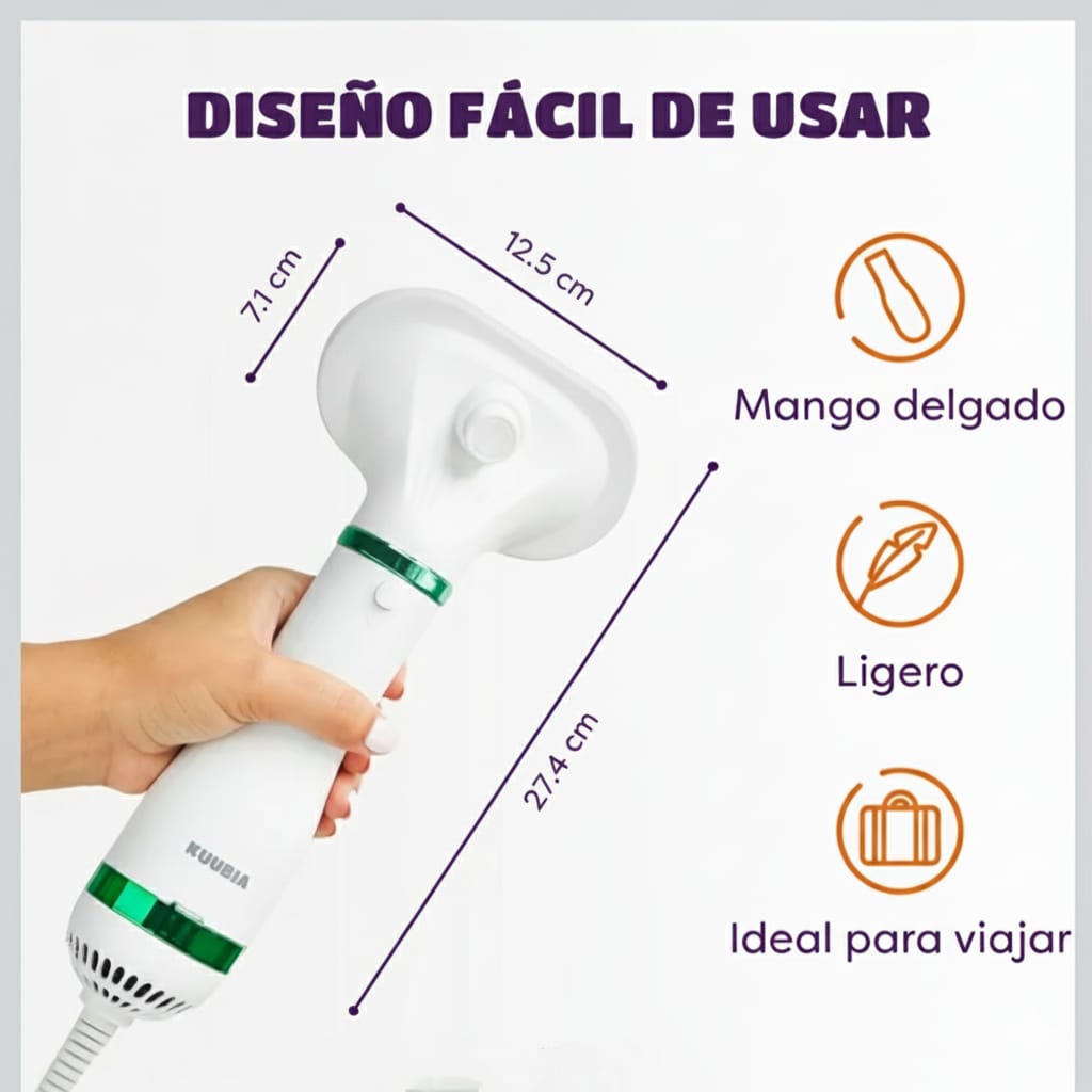 💨 Secador-Cepillo 2 en 1: Pelaje Suave, Secado Rápido y Sin Estrés